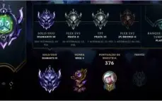 Conta de lol no Diamante III