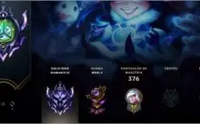 Conta de lol no Diamante III