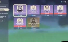 CONTA GENSHIN AR 60 FAZ TUDO