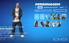 Conta fortnite com o eminem!