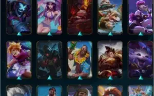 Conta 155 skins e 9k de rp de brinde 250 reais