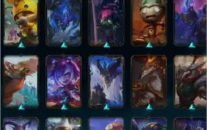 Conta 155 skins e 9k de rp de brinde 250 reais