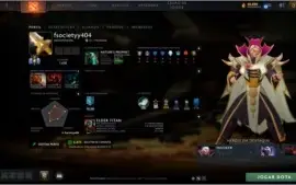 conta dota 2 divine 4 5.130mmr