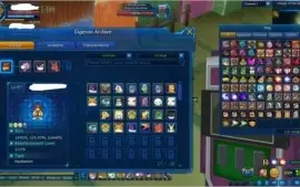 conta lv 100 com 3 jogress e varias bms 5/5