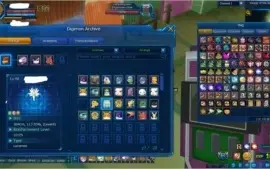 conta lv 100 com 3 jogress e varias bms 5/5