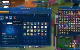 conta lv 100 com 3 jogress e varias bms 5/5