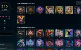 Conta League of Legends 2014