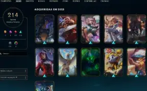 Conta League of Legends 2014