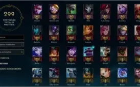 Conta LOL LVL 35 | 17 skins | 91 champs | 59 icones