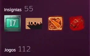 STEAM COM 17 ANOS E 112 JOGOS