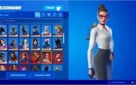 Conta Fortnite + 2.470 Vbucks + Salve o Mundo