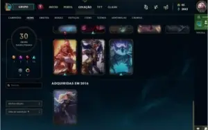 Conta League of Legends