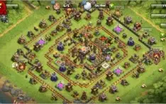 CONTA DE CLASH OF CLANS CV11 TOP WAR E FARM