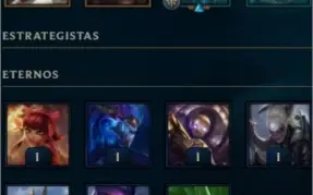 CONTA LEAGUE OF LEGENDS(101 Skins, contém 3K+  de RP) GOLD 4