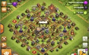 Clash of Clans cv11 e cv10 barato