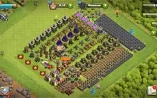 Clash of clans, CV-11, para ir upando aos poucos