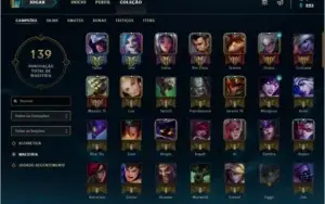 Conta league of legends