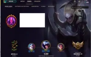 Conta league of legends