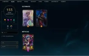 Conta League of legends beta 10+ de conta