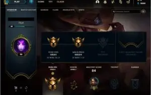 Conta de league of legends