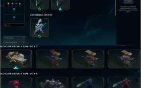 CONTA LOL - D3 ( 54 SKINS / CRIADA 2013 / LVL 194)