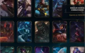 Conta Platina 155 kins e 9k de rp inclusos 300 reais