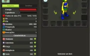 Conta Servidor BRUTAS (touch) Feca / ENU lvl 200