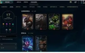 Conta Level 124, Gold 5 51 pdl, honra 5