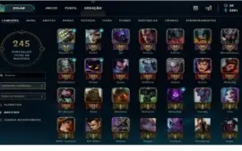 Conta Level 124, Gold 5 51 pdl, honra 5