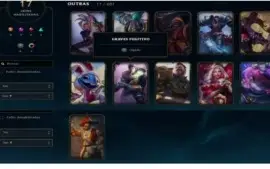 Conta Level 124, Gold 5 51 pdl, honra 5