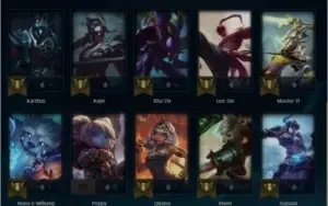 SMURF UNRANKED LOL
