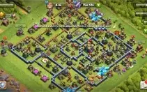 Conta Clash of clans cv14 semi full