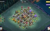 Conta Clash of clans cv14 semi full