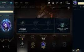 Conta League of Legends 2019 Mestre MMR ALTO