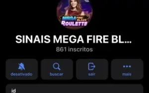 Roleta Mega Fire Blaze Sinais ✅