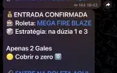 Roleta Mega Fire Blaze Sinais ✅