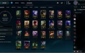 vendo conta lol prata 4