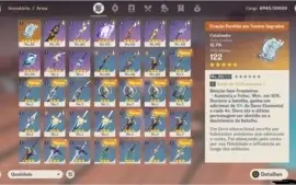 AR 38 Diluc, Fishcl, Chongyun | Stamina full