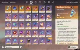 AR 38 Diluc, Fishcl, Chongyun | Stamina full