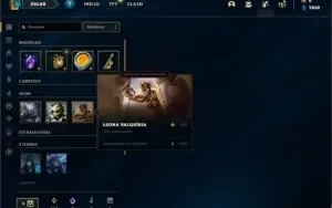 Conta platina 4 com 2 Skins e 23 Champs