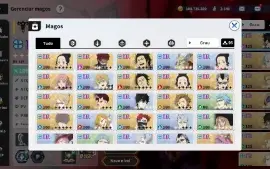 Conta Black Clover M - End Game - Todos os Magos