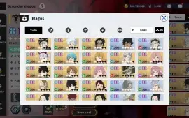 Conta Black Clover M - End Game - Todos os Magos