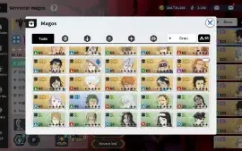 Conta Black Clover M - End Game - Todos os Magos