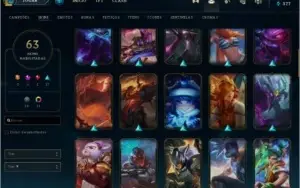 Conta LOL todos campeões, com kayle juiza, platina IV