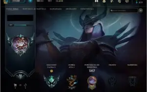 Conta LOL todos campeões, com kayle juiza, platina IV