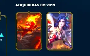 Conta Nfa + Skin Leblanc Natalina Legado + ( Smurf Barato )!