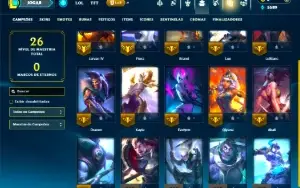 Conta Nfa + Skin Leblanc Natalina Legado + ( Smurf Barato )!