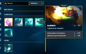 Conta Nfa + Skin Leblanc Natalina Legado + ( Smurf Barato )!