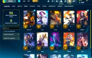 Conta Nfa + Skin Leblanc Natalina Legado + ( Smurf Barato )!