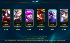 Conta Nfa + Skin Leblanc Natalina Legado + ( Smurf Barato )!